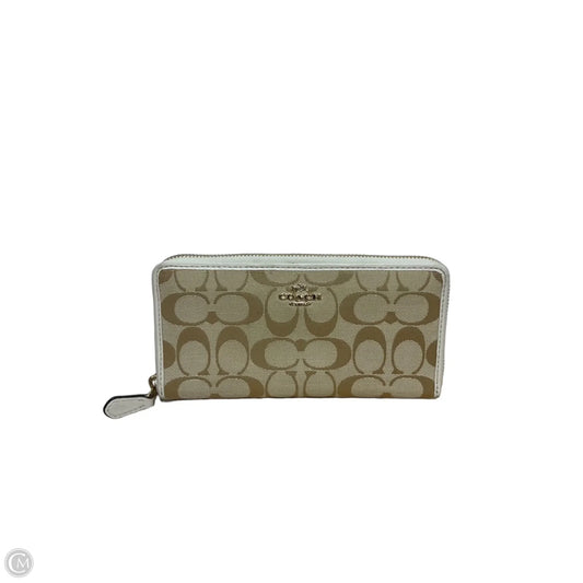 Wallet Designer By Coach, Size: Large