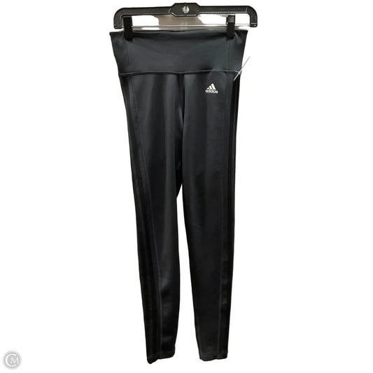 Athletic Leggings By Adidas In Black, Size: S