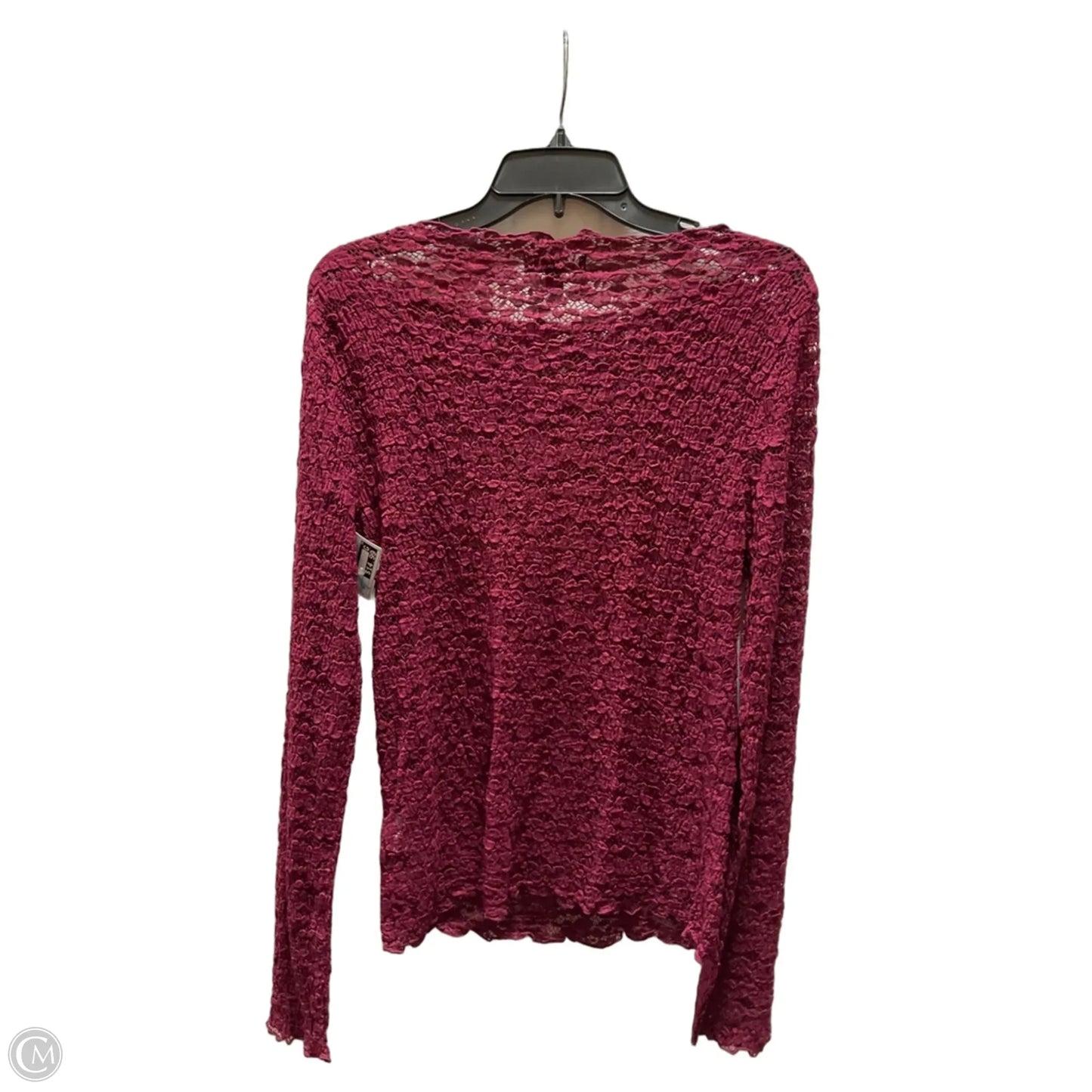 Top Long Sleeve By J. Crew In Red, Size: L