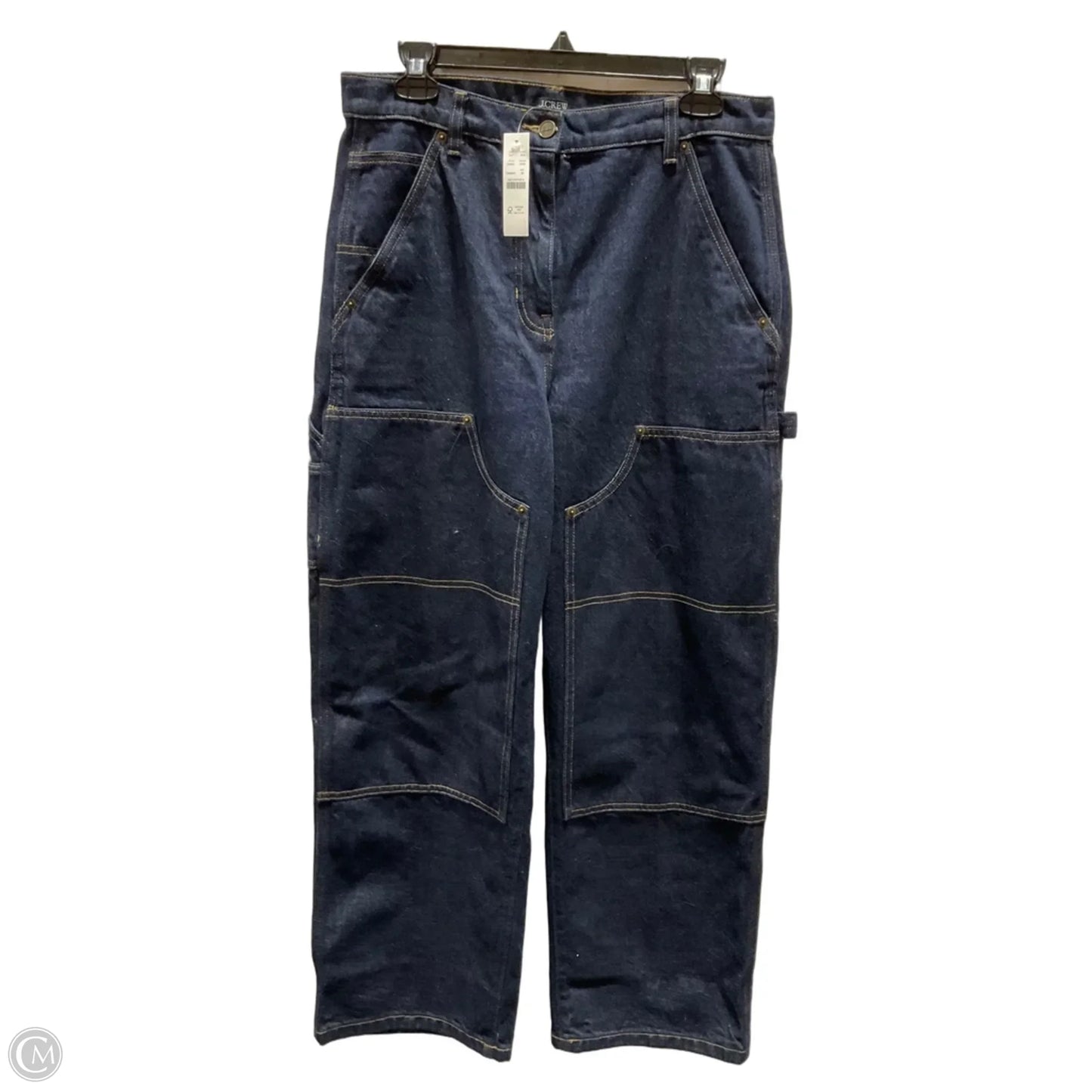 Jeans Wide Leg By J. Crew In Blue Denim, Size: 6