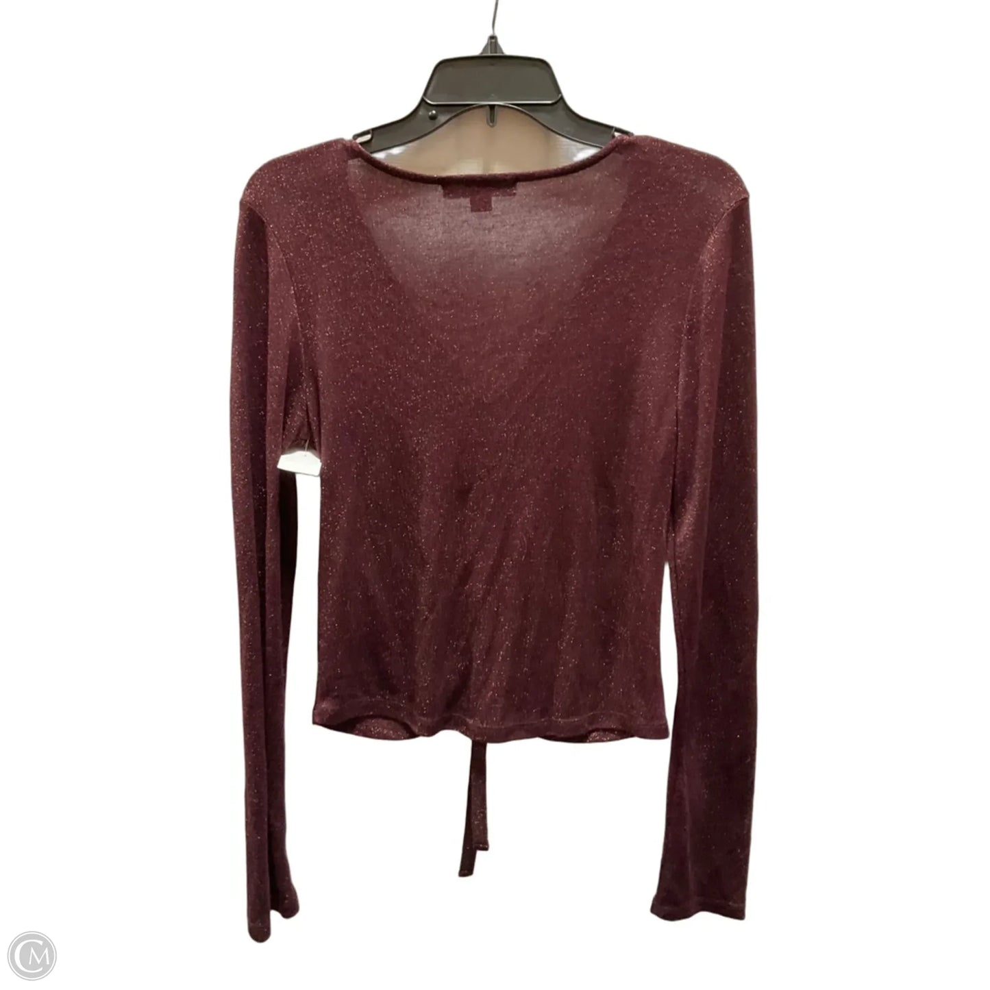 Top Long Sleeve By All Saints In Red, Size: L