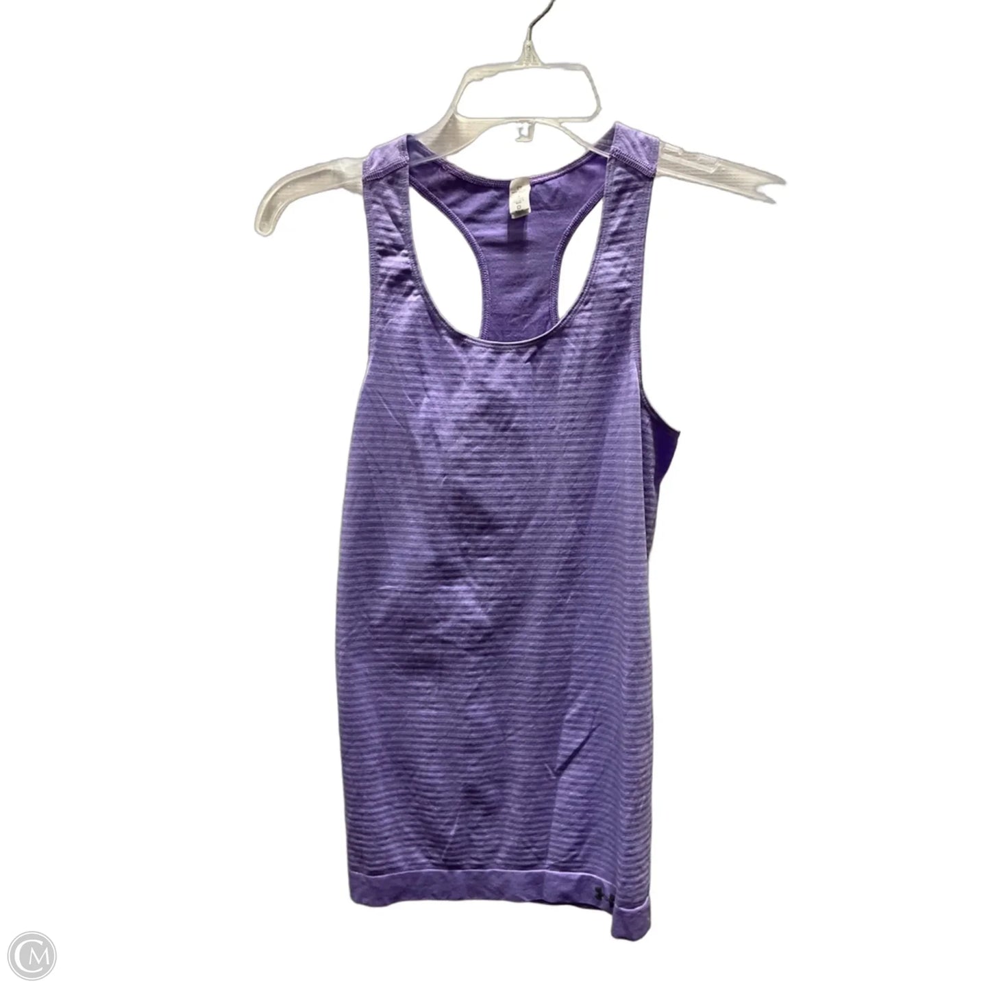 Athletic Tank Top By Under Armour In Purple, Size: S