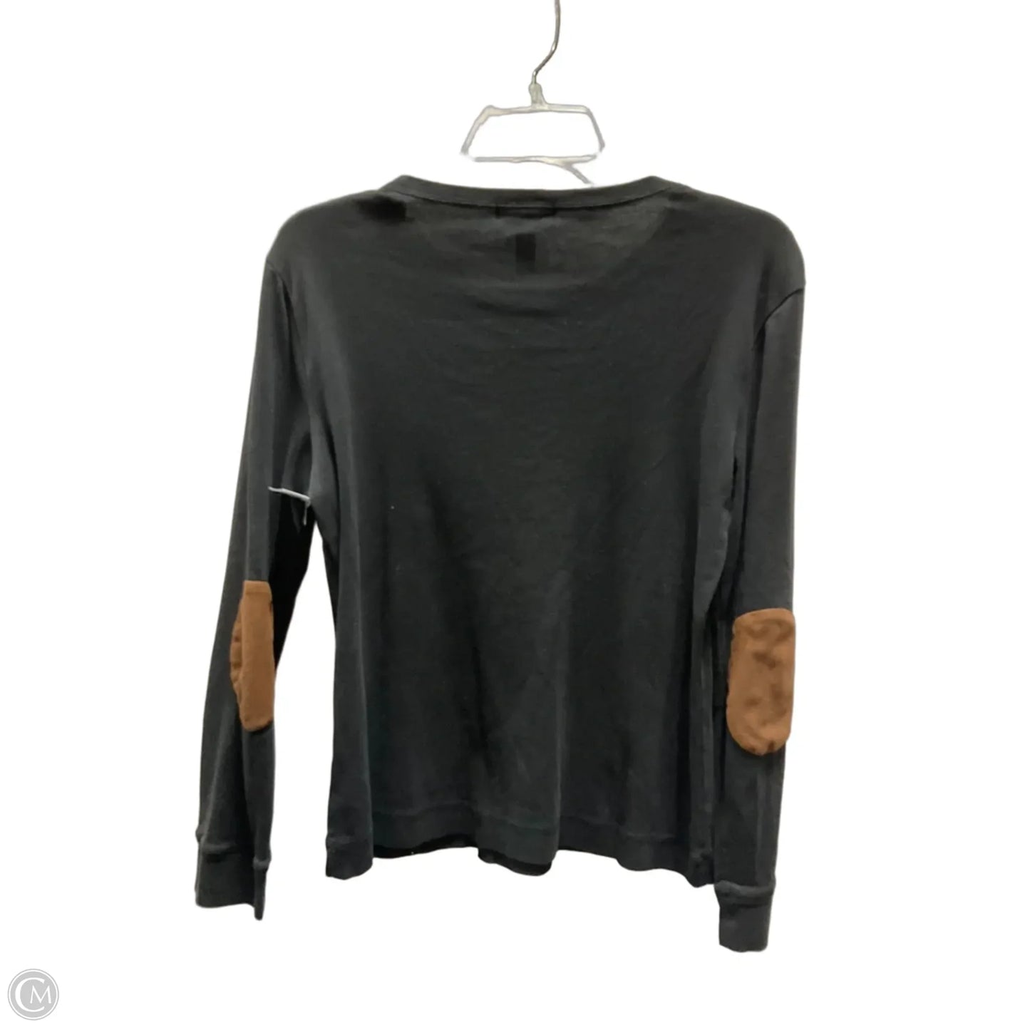Top Long Sleeve By Lauren By Ralph Lauren In Black & Brown, Size: Xl