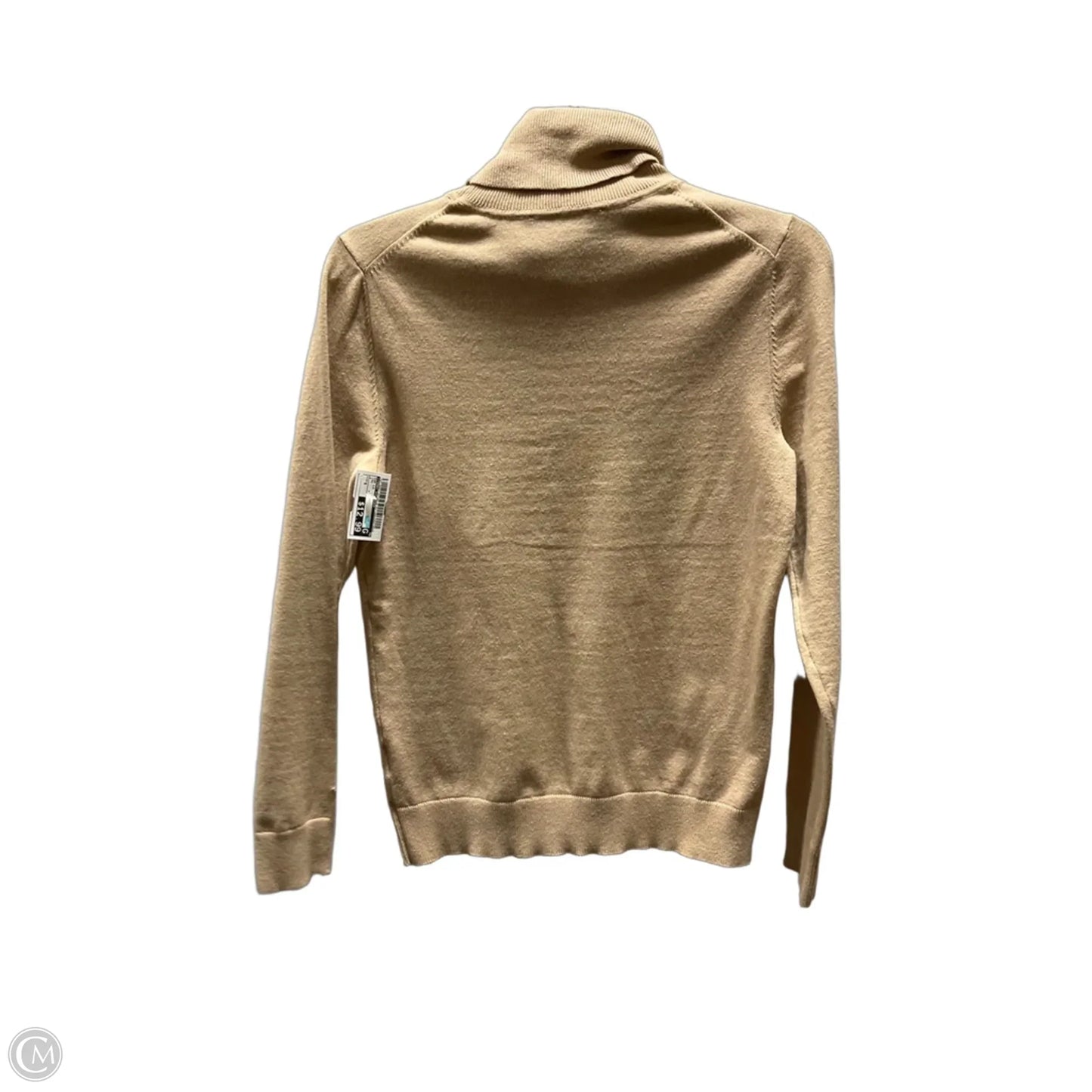 Top Long Sleeve By Tommy Hilfiger In Tan, Size: S