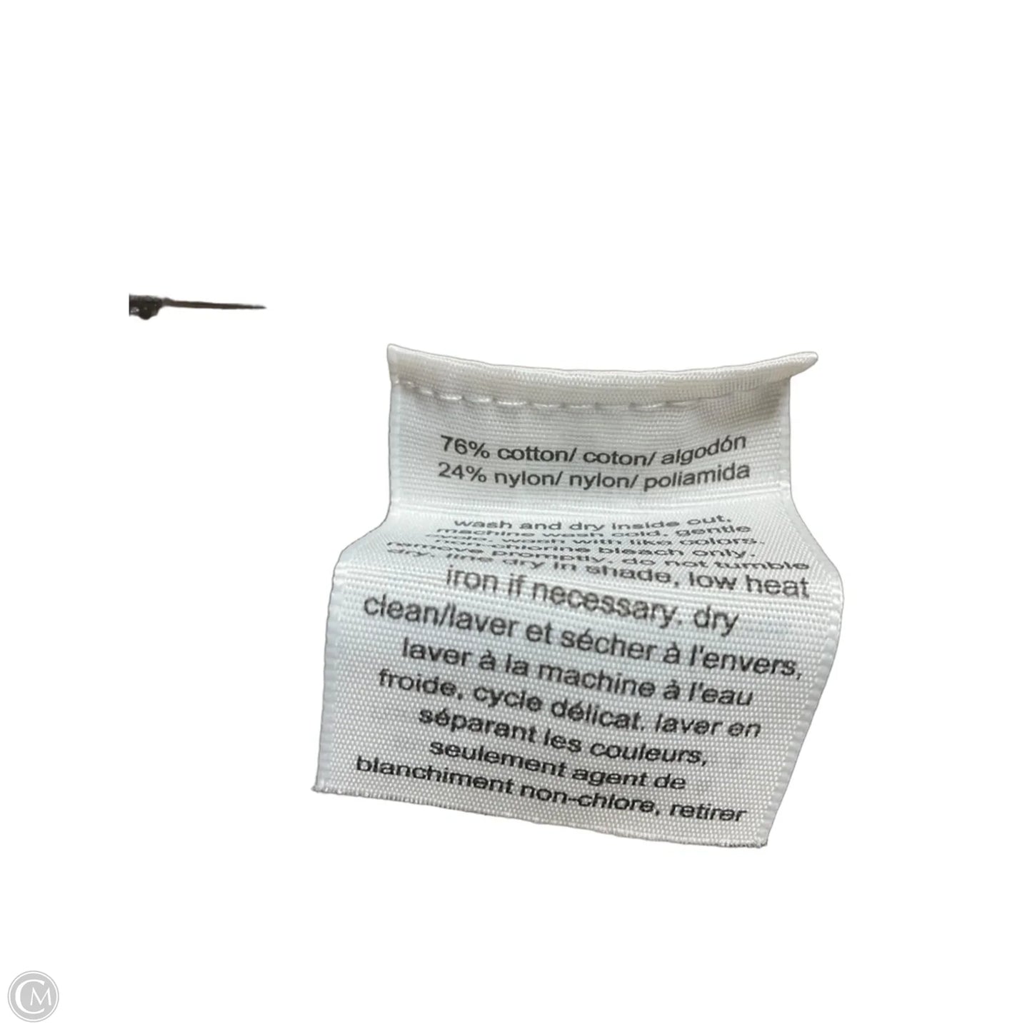 Top Long Sleeve By Tommy Hilfiger In Tan, Size: S