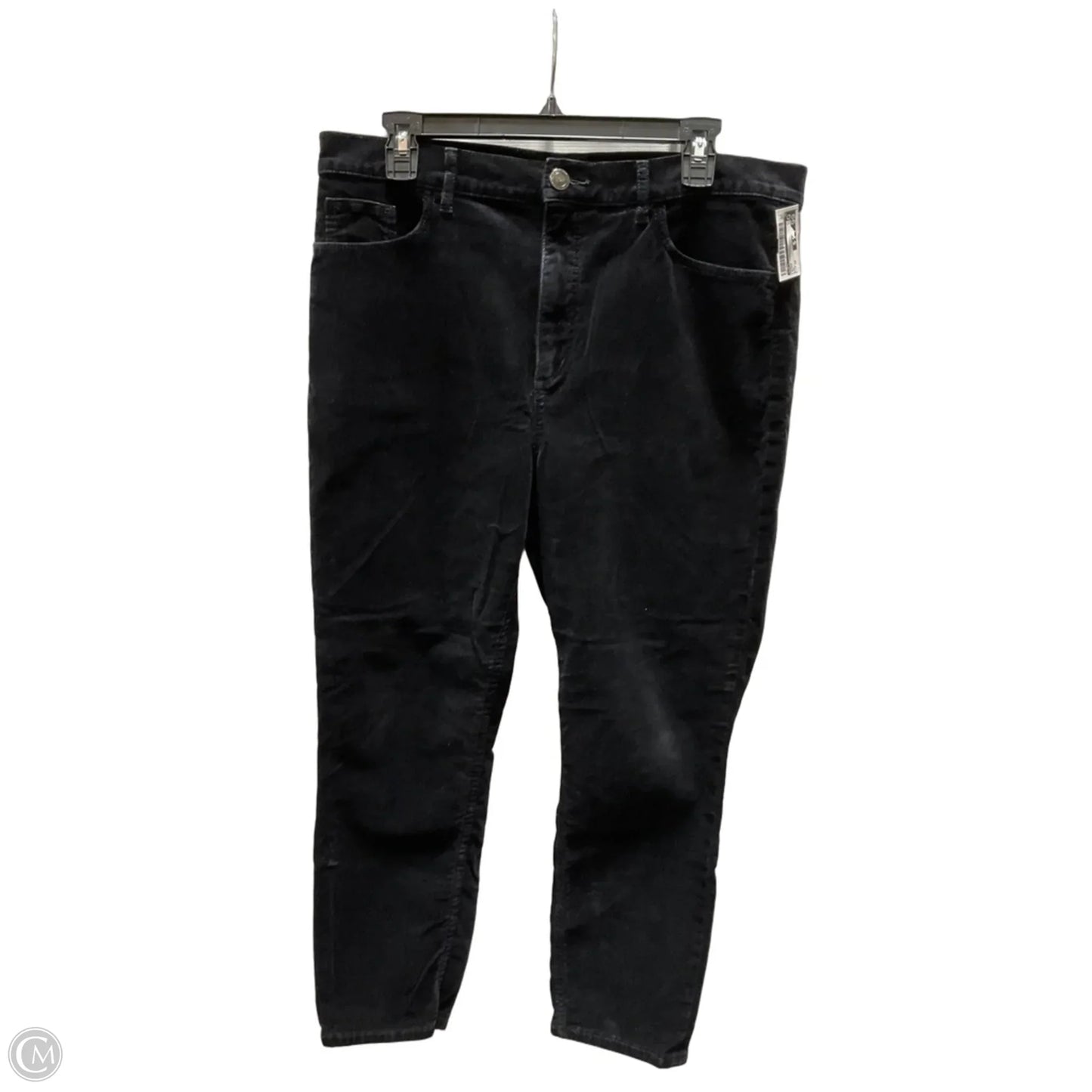 Pants Corduroy By Loft In Black, Size: 16