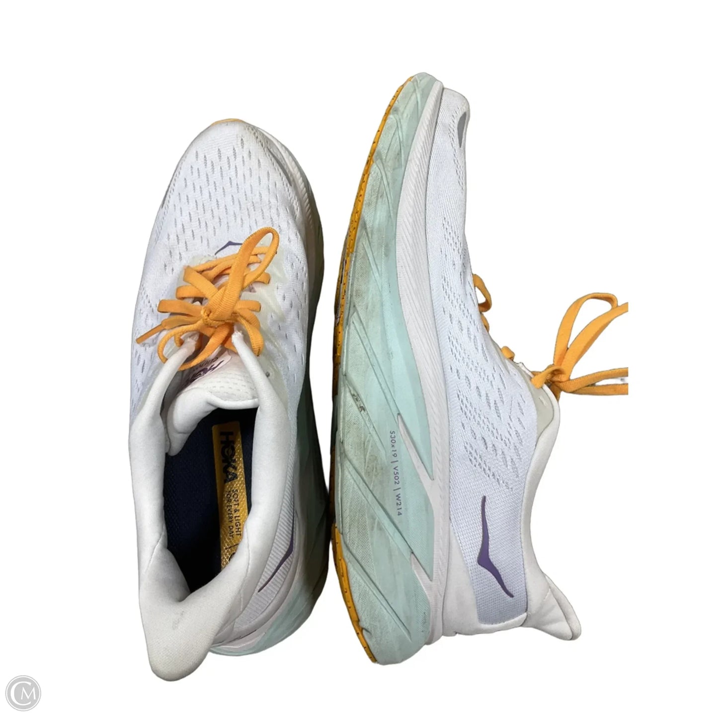 Shoes Athletic By Hoka In White, Size: 10.5