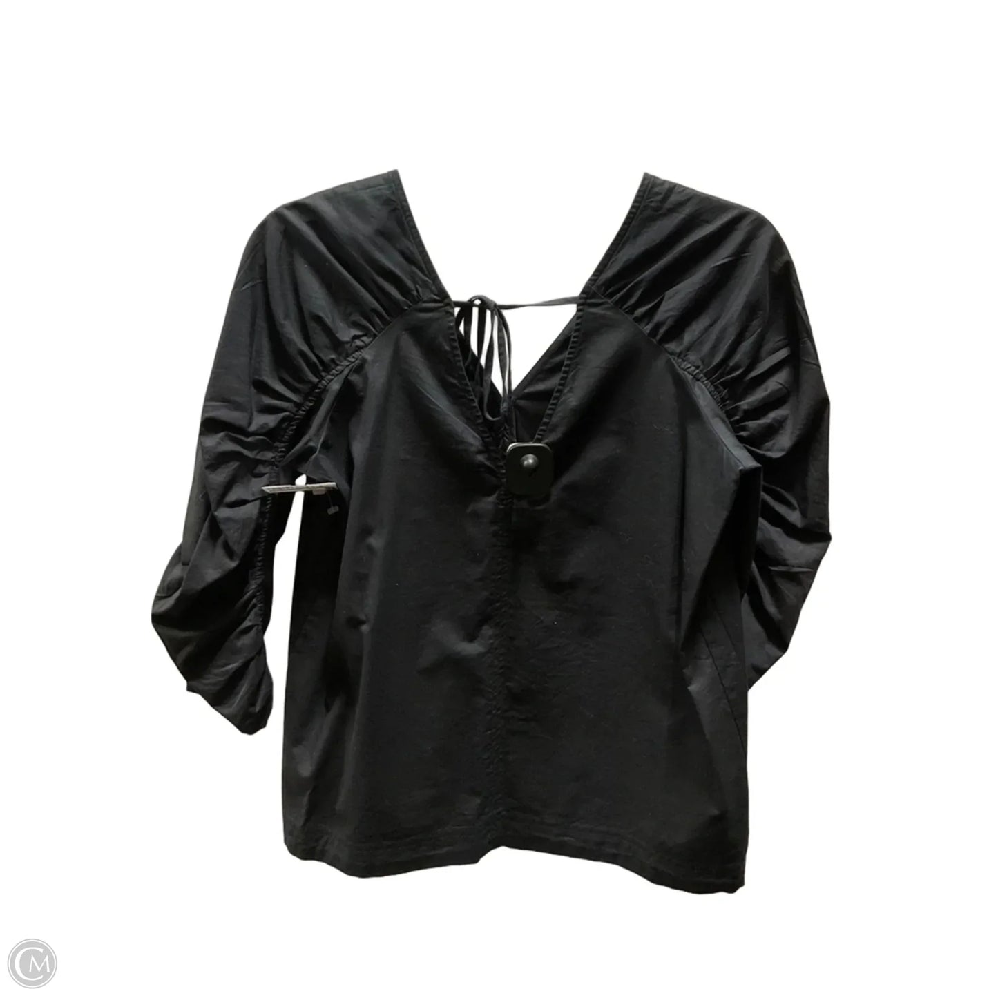 Top 3/4 Sleeve By Loft In Black, Size: S