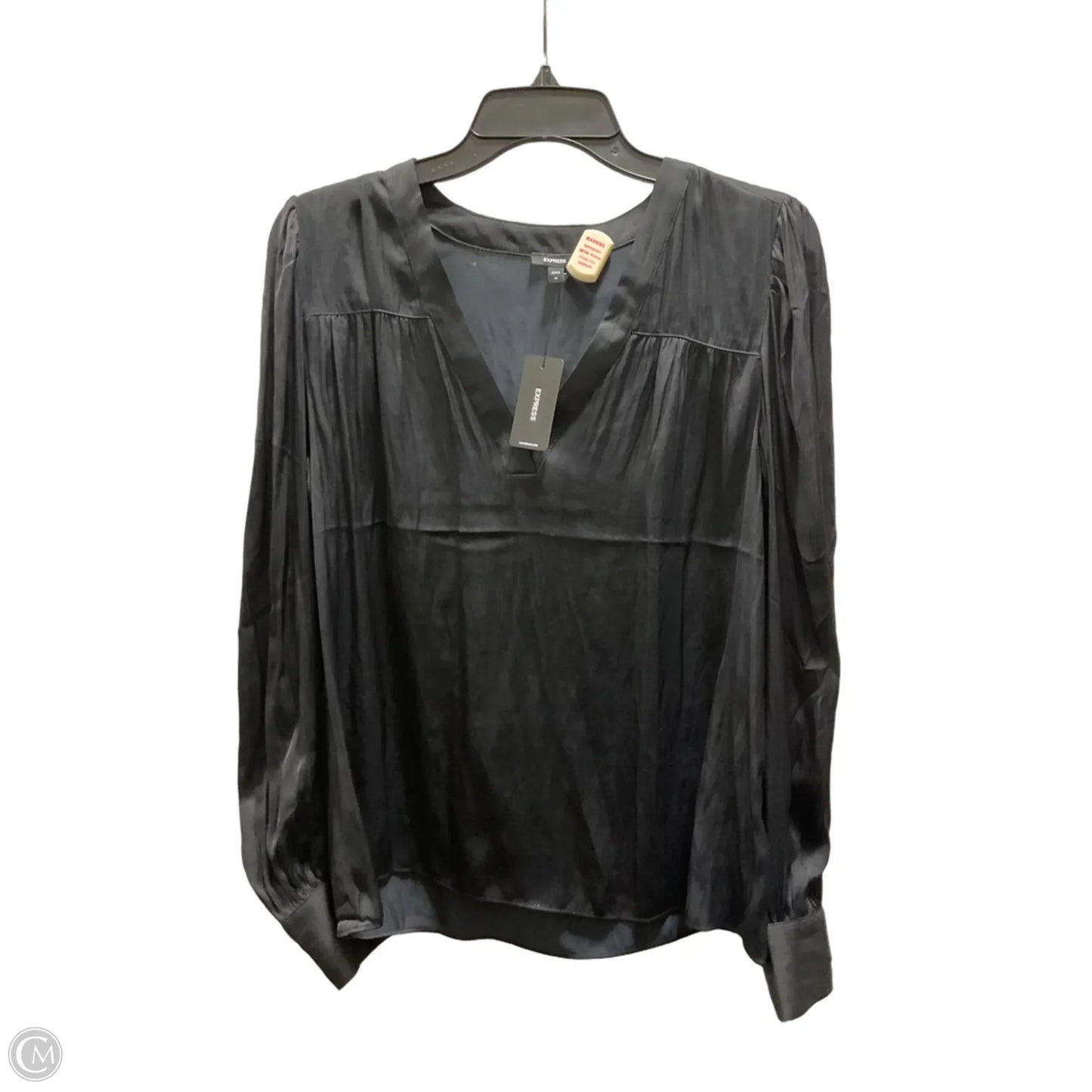 Top Long Sleeve By Express In Black, Size: M
