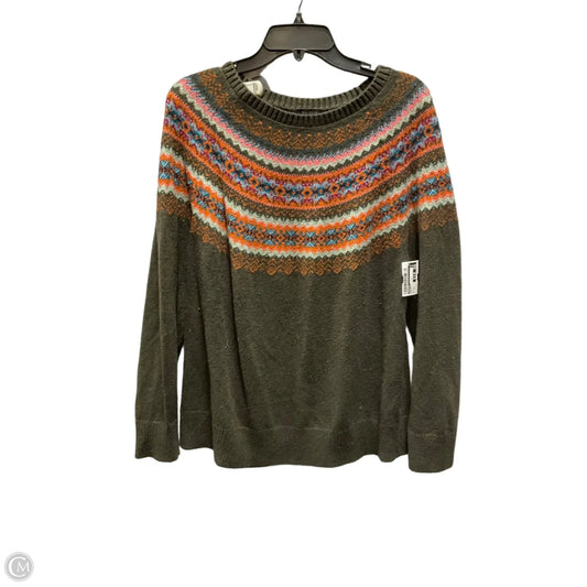 Sweater By Talbots In Multi-colored, Size: Xl