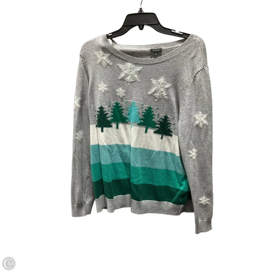 Top Long Sleeve By Talbots In Multi-colored, Size: Xl