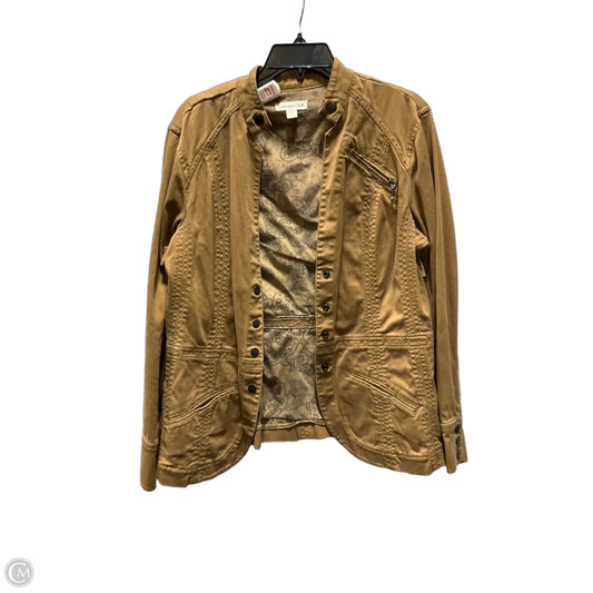 Jacket Other By Coldwater Creek In Tan, Size: 16