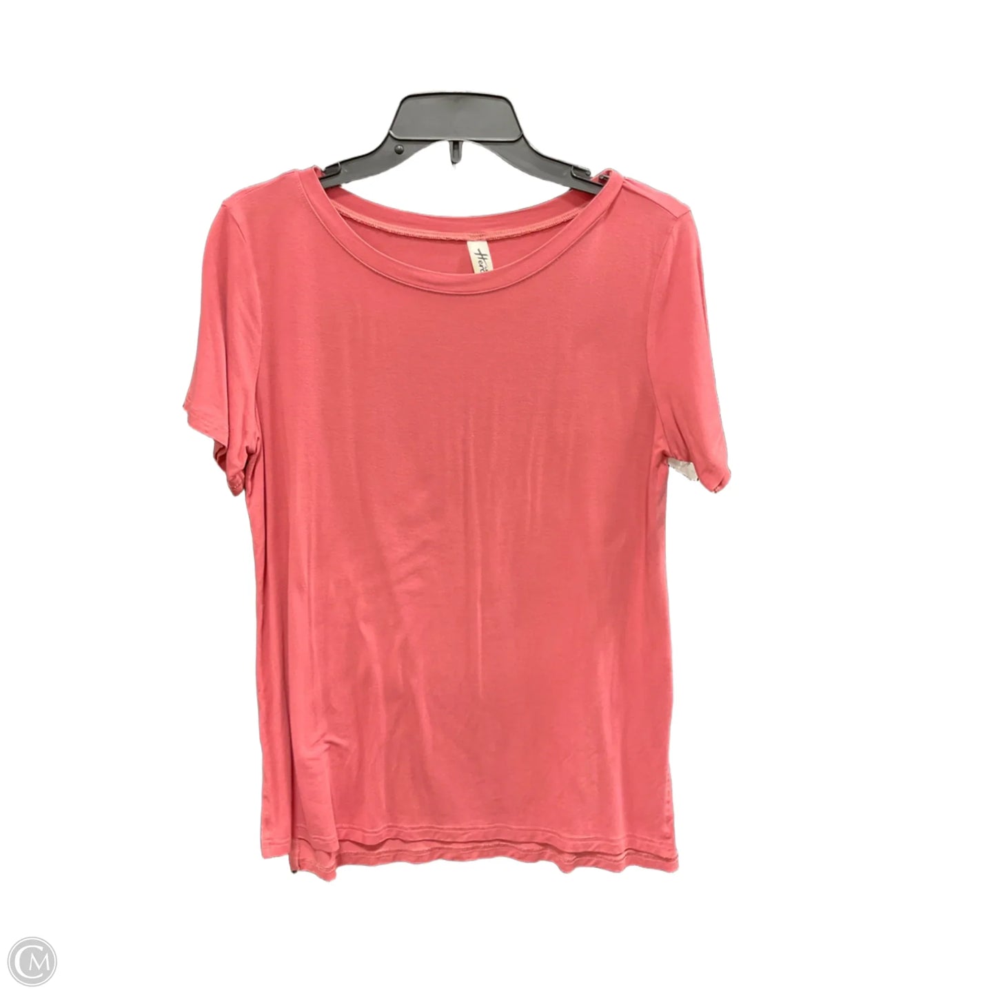 Top Short Sleeve By Clothes Mentor In Pink, Size: M