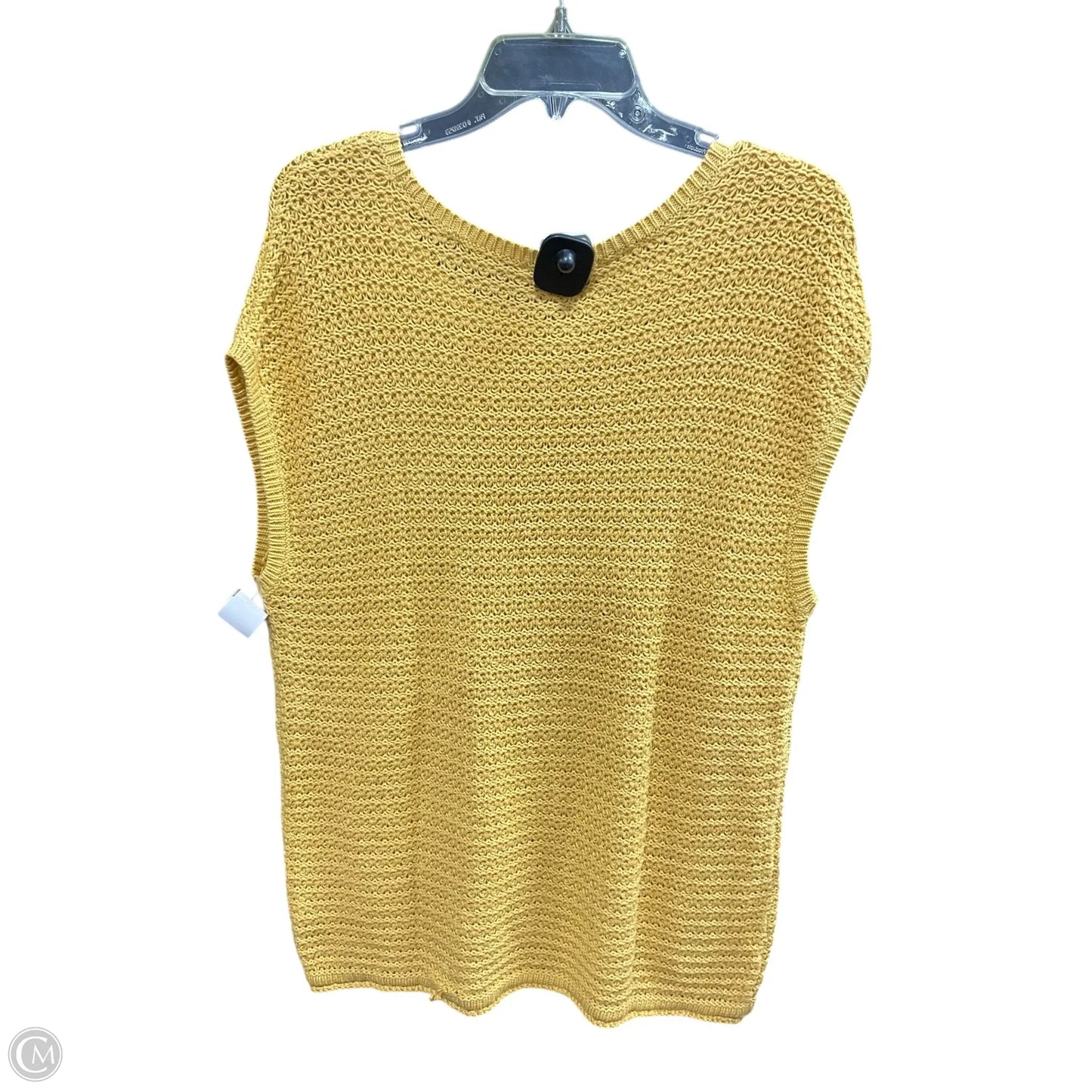 Sweater By Coldwater Creek In Yellow, Size: 1x