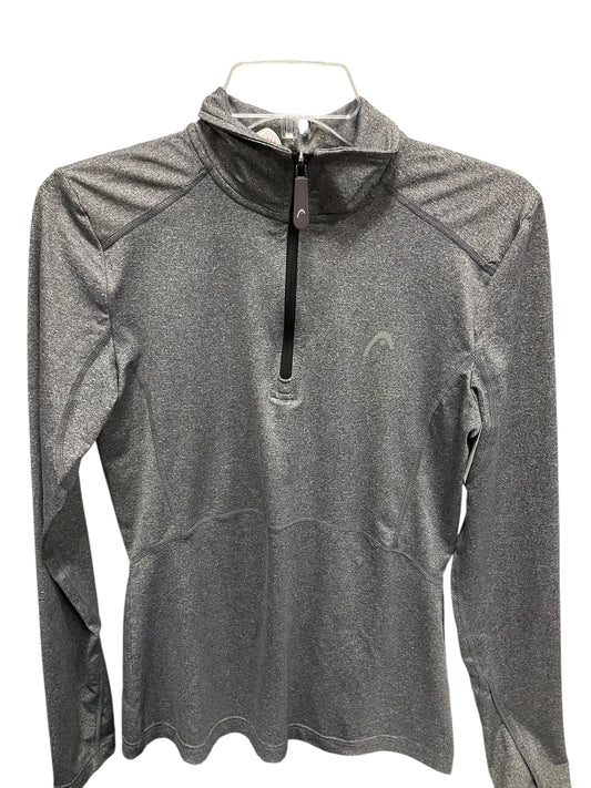 Athletic Jacket By Head In Grey, Size: S