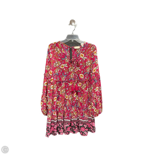 Dress Casual Midi By Altard State In Floral Print, Size: L