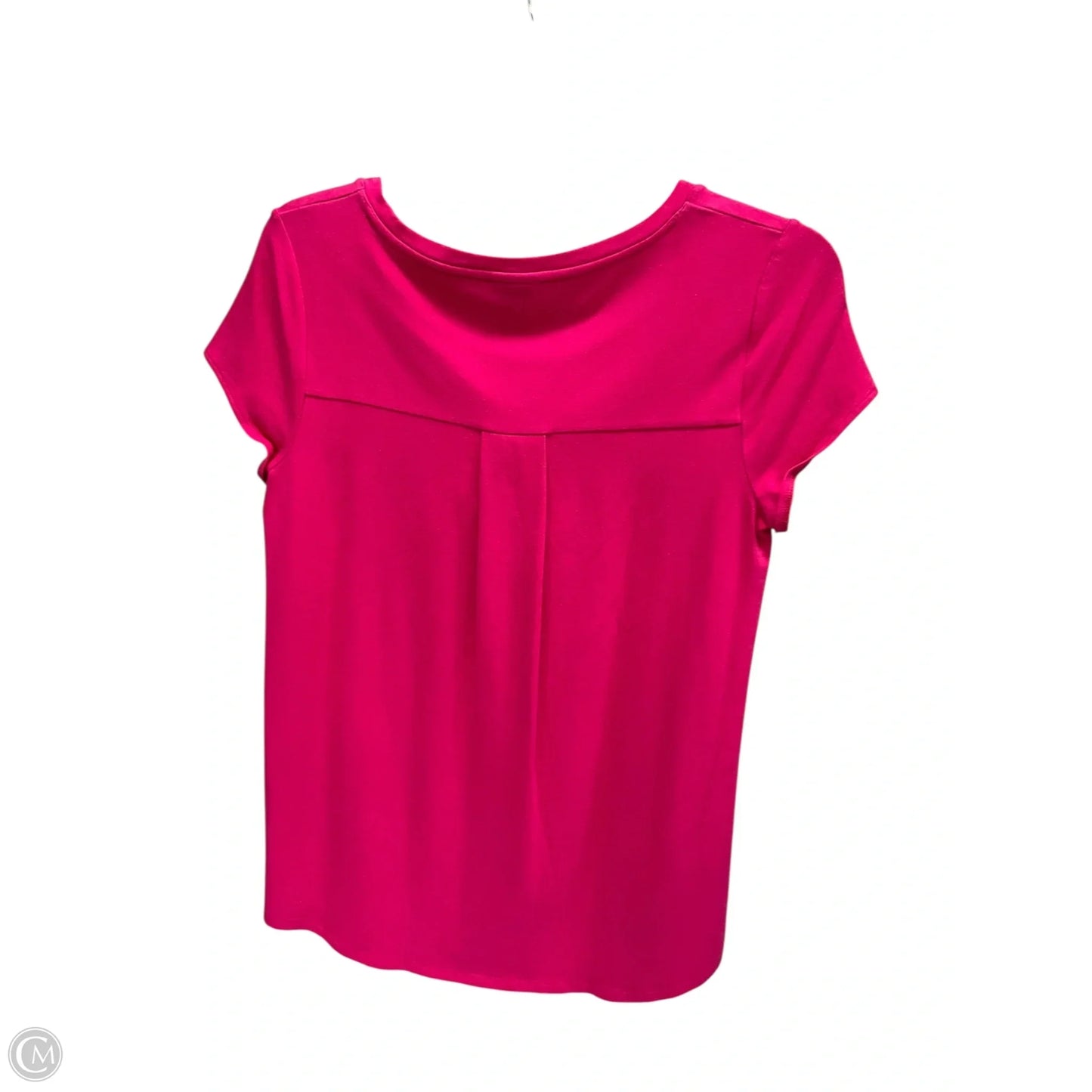 Top Short Sleeve By Chicos In Pink, Size: S