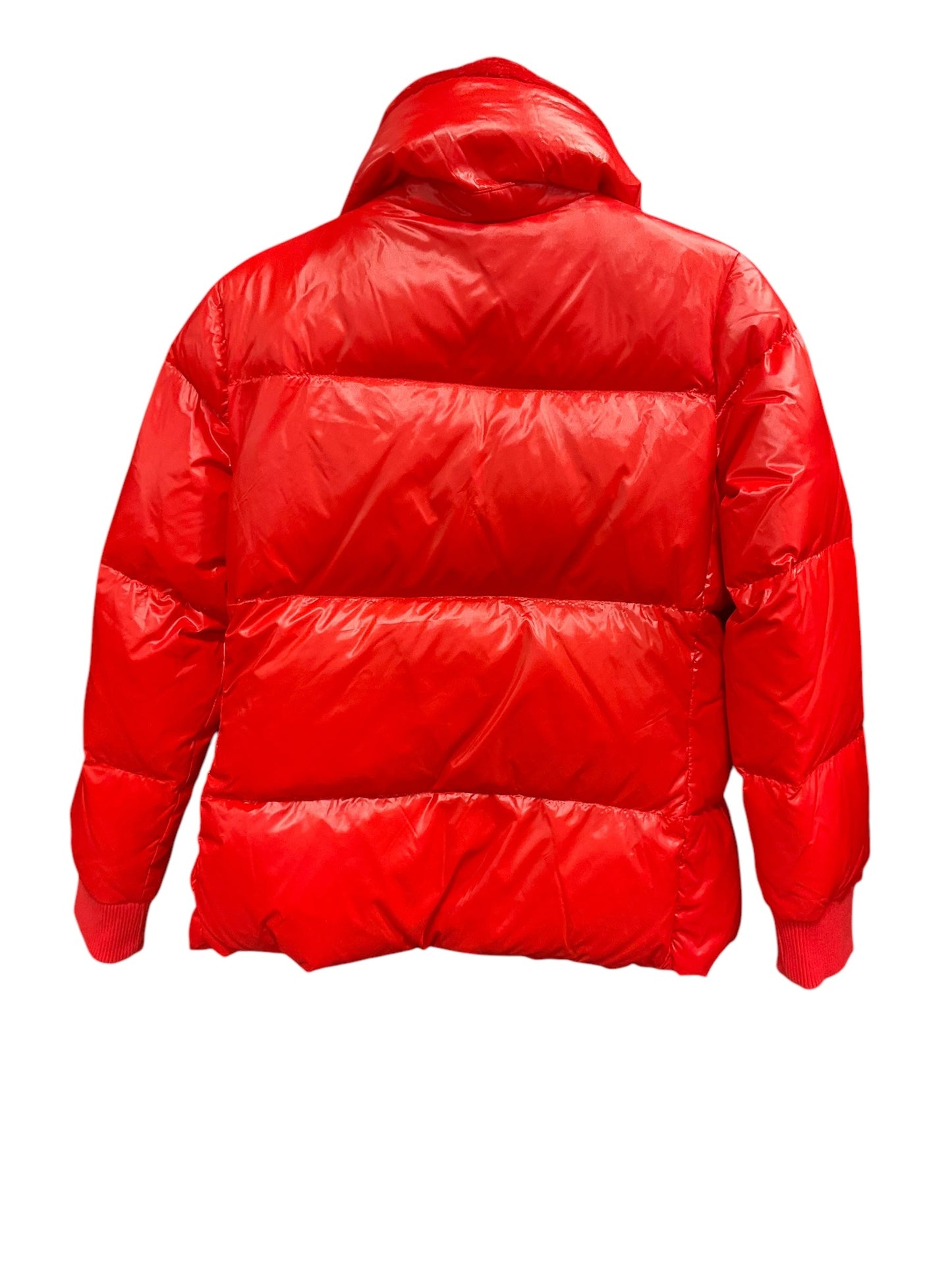 Jacket Puffer & Quilted By Banana Republic In Red, Size: M