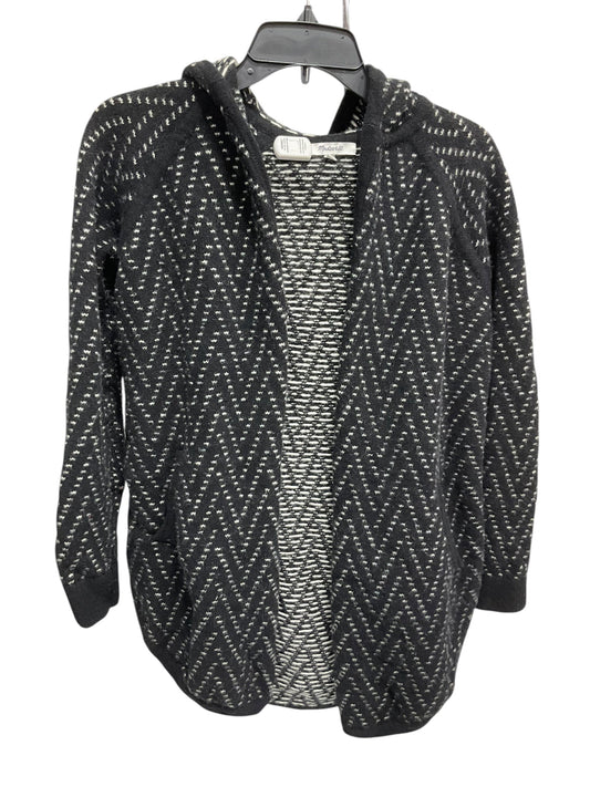 Sweater Cardigan By Madewell In Black & White, Size: Xs