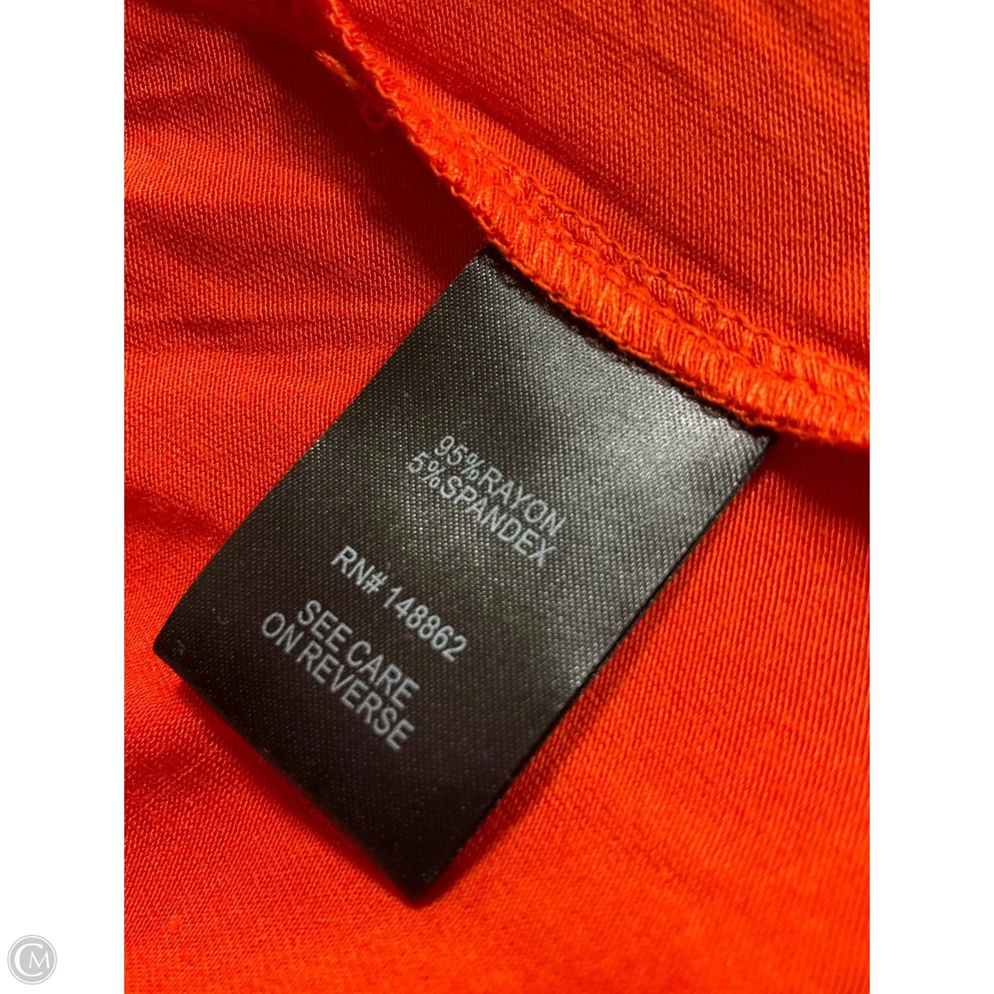 Top Long Sleeve By Torrid In Orange, Size: 1x