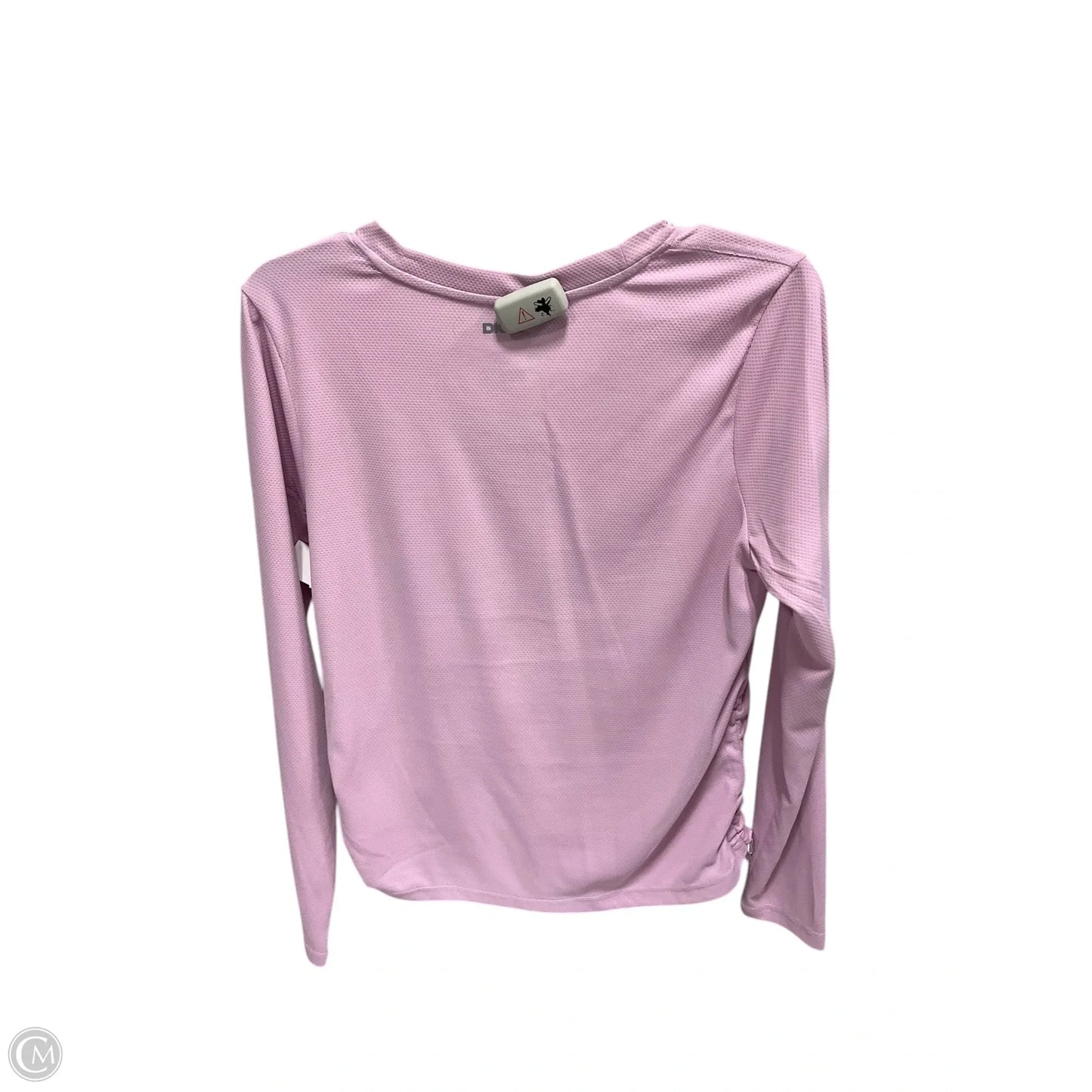Athletic Top Long Sleeve Crewneck By Dkny In Pink, Size: S