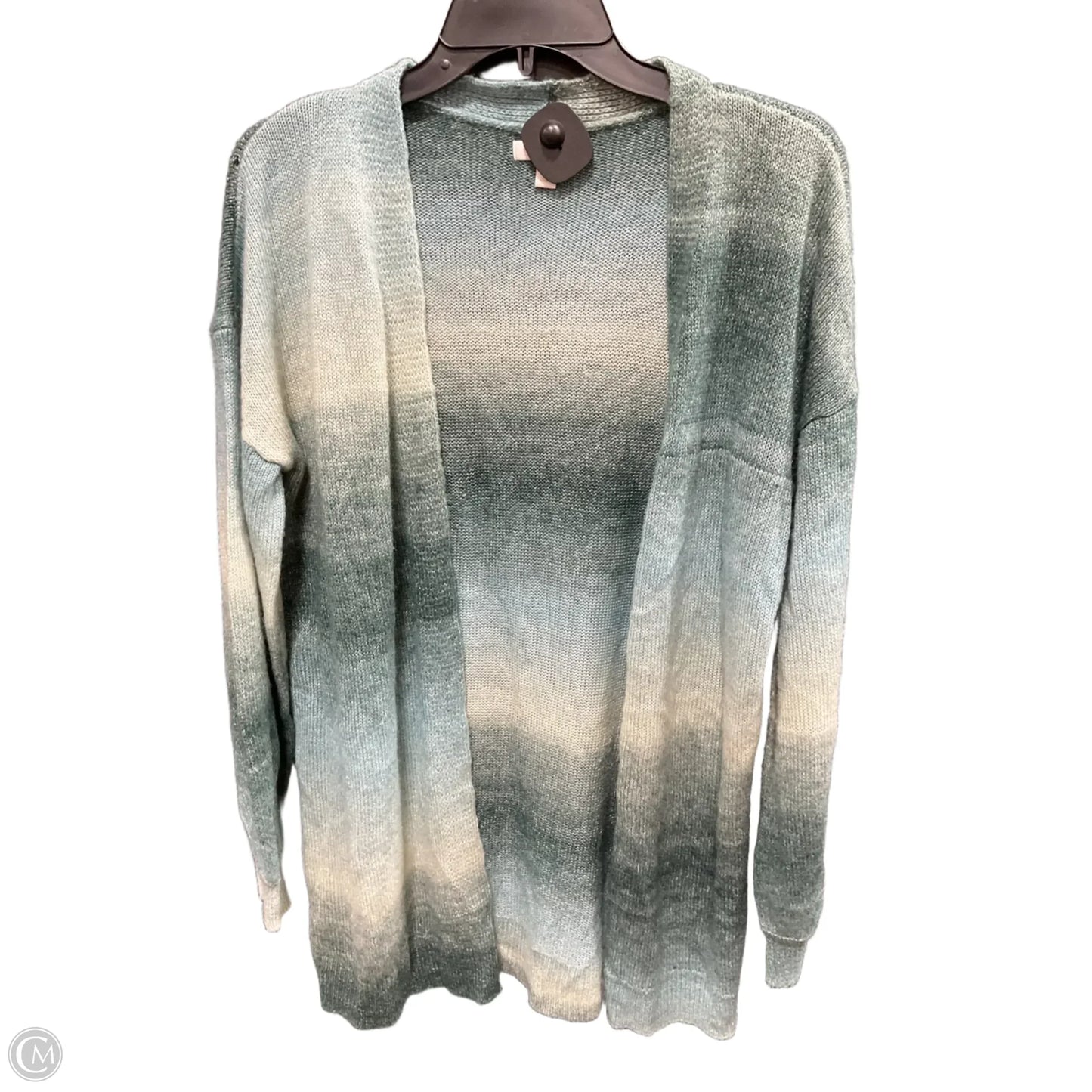 Sweater Cardigan By Lc Lauren Conrad In Aqua, Size: M