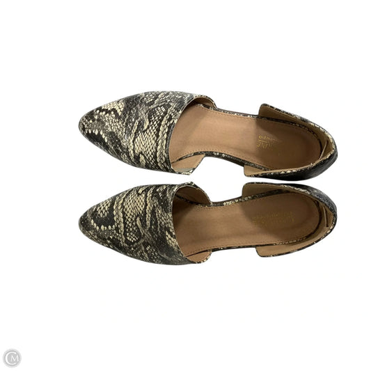 Shoes Flats By Catherine Malandrino In Snakeskin Print, Size: 10