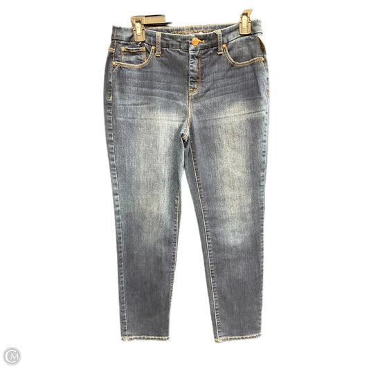 Jeans Boyfriend By Chicos In Blue, Size: S