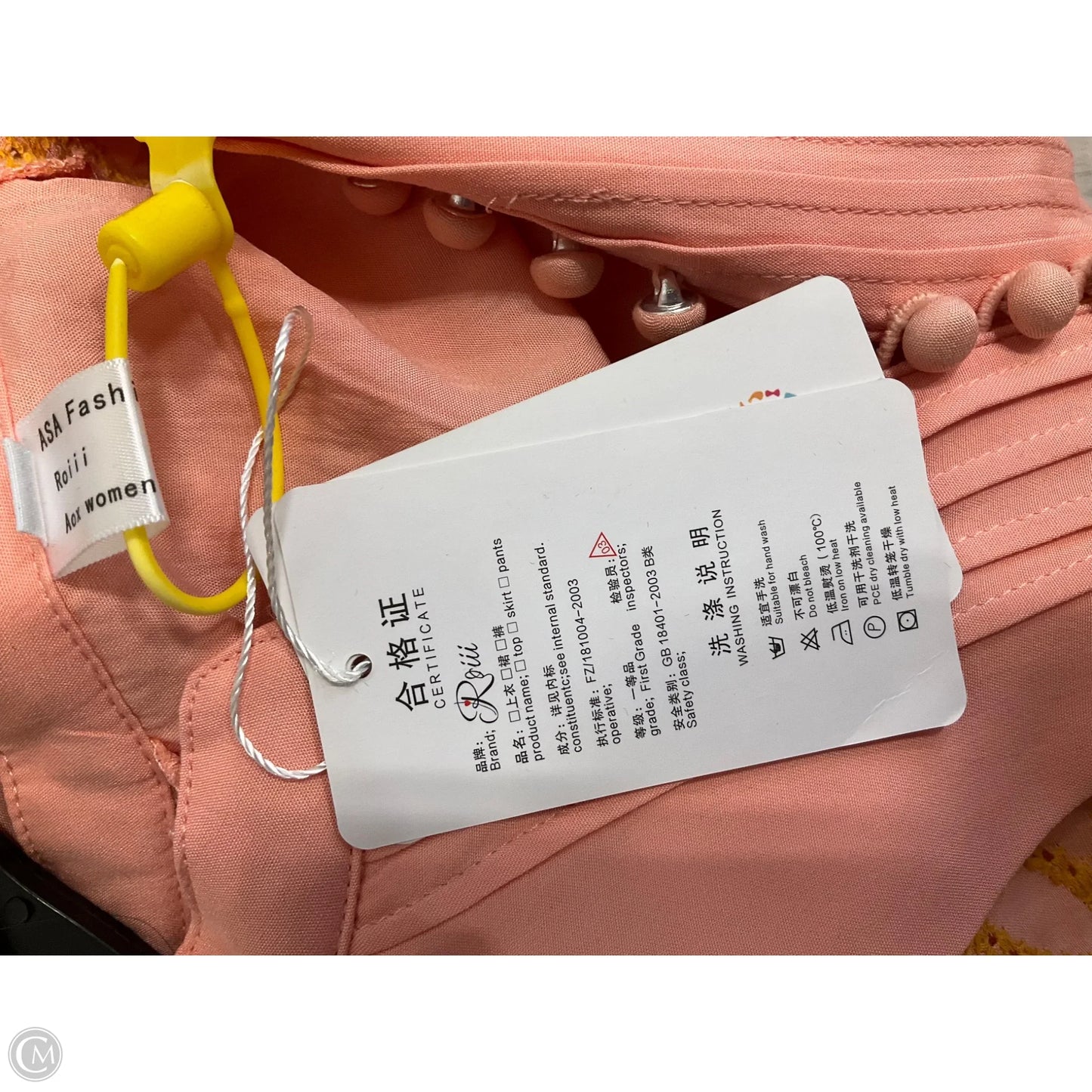 Dress Casual Midi By Clothes Mentor In Peach, Size: S