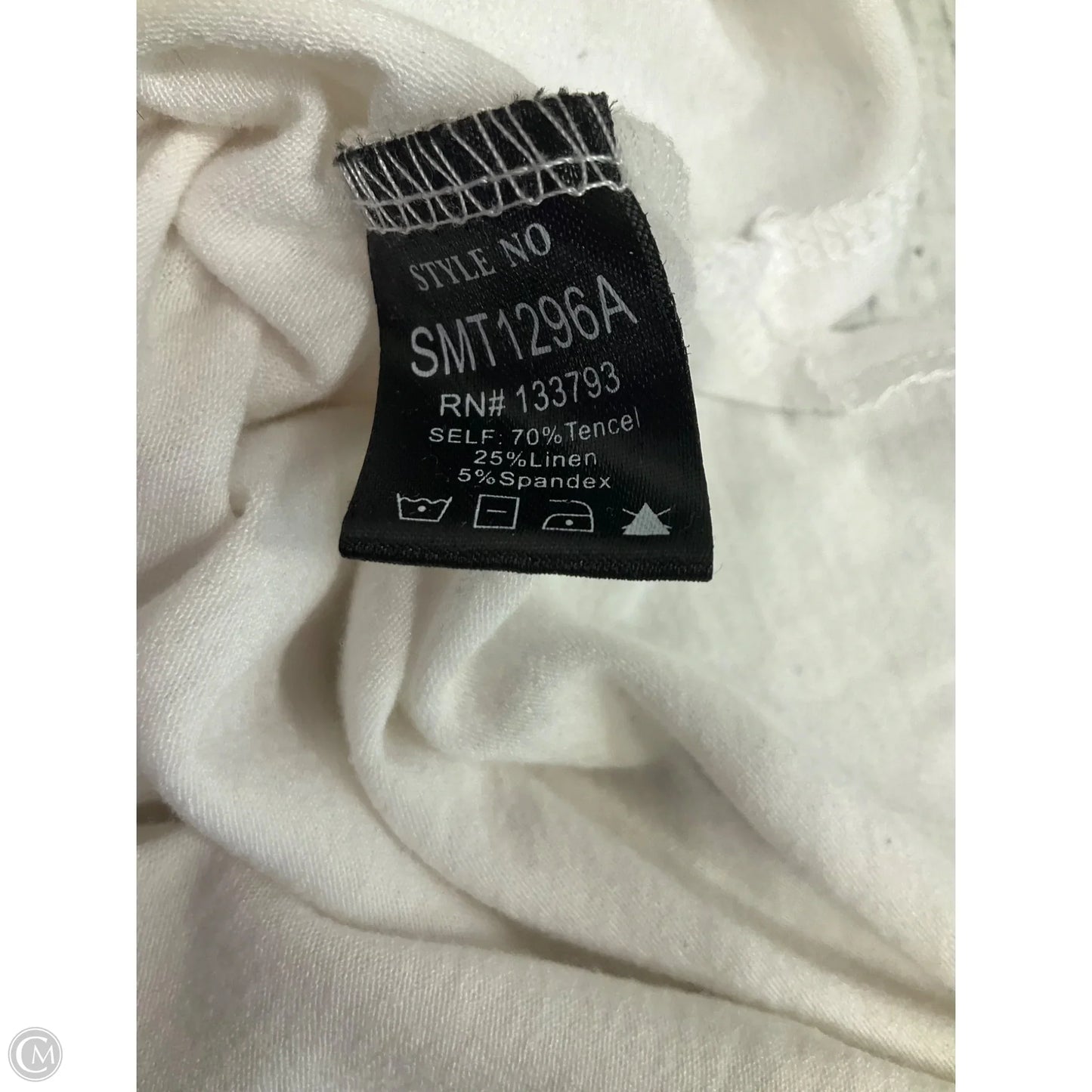 Top Sleeveless By Pol In Cream, Size: S