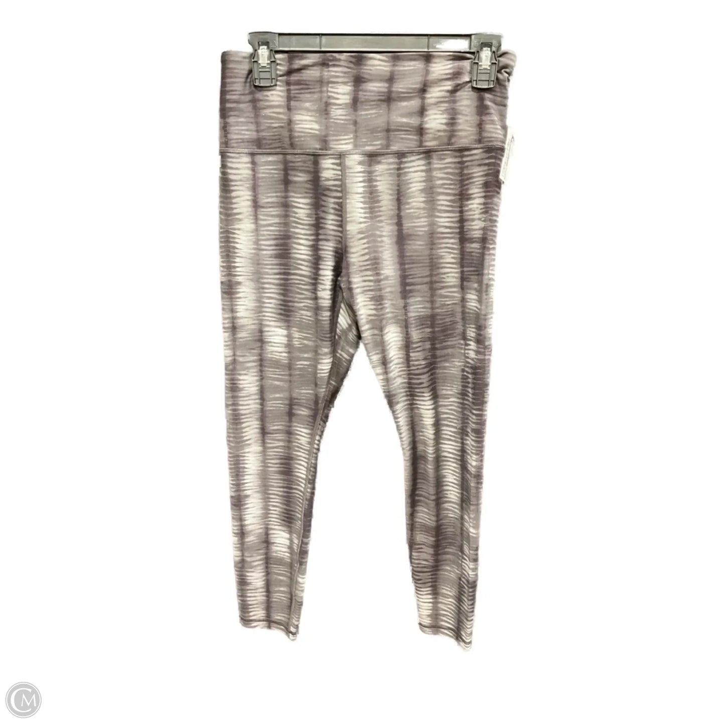 Athletic Leggings By Athleta In Grey, Size: M