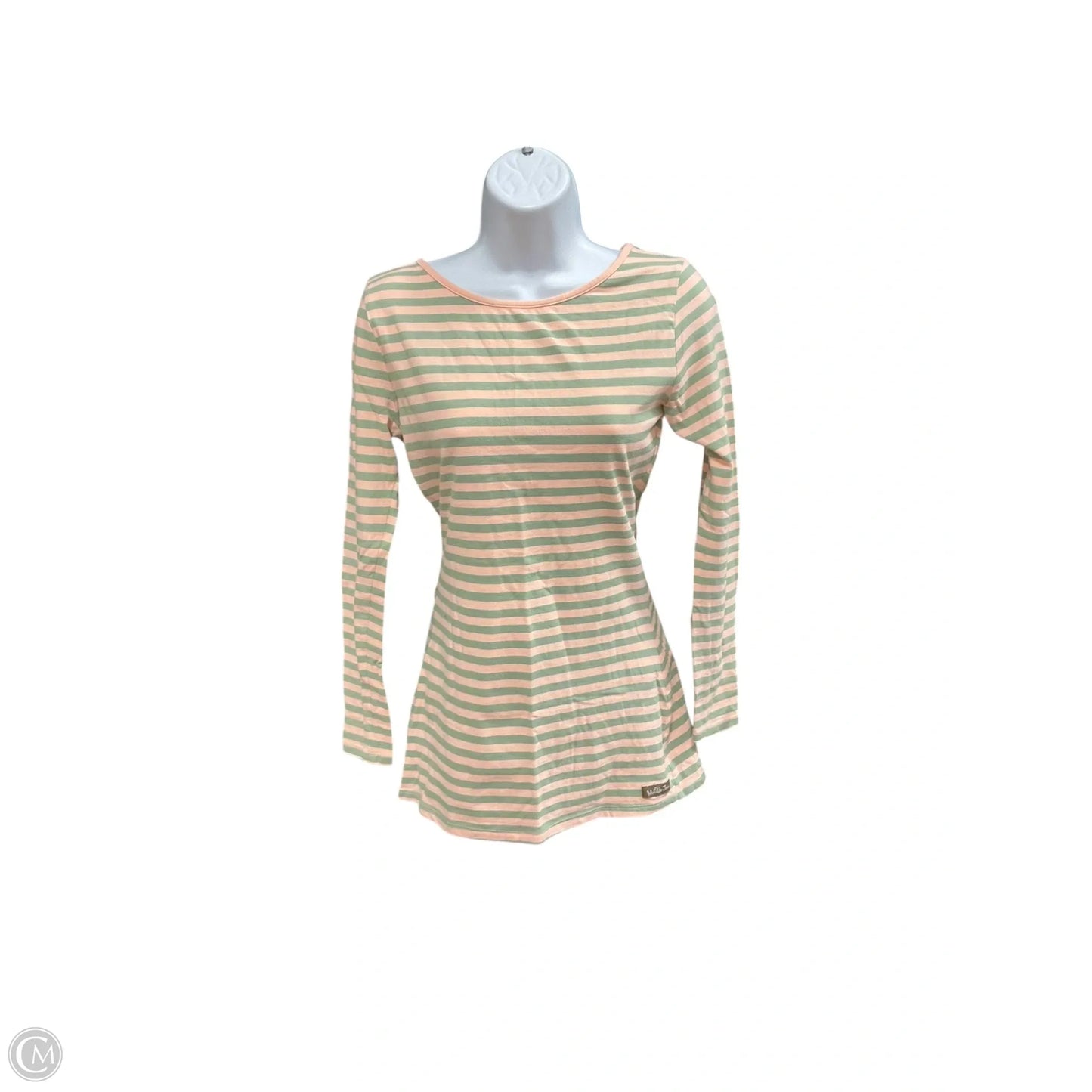 Top Long Sleeve By Matilda Jane In Green & Pink, Size: Xs
