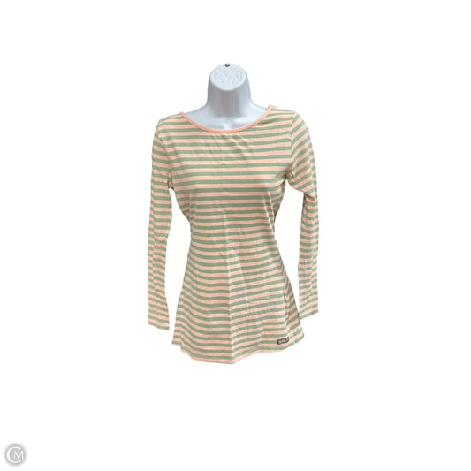 Top Long Sleeve By Matilda Jane In Green & Pink, Size: Xs