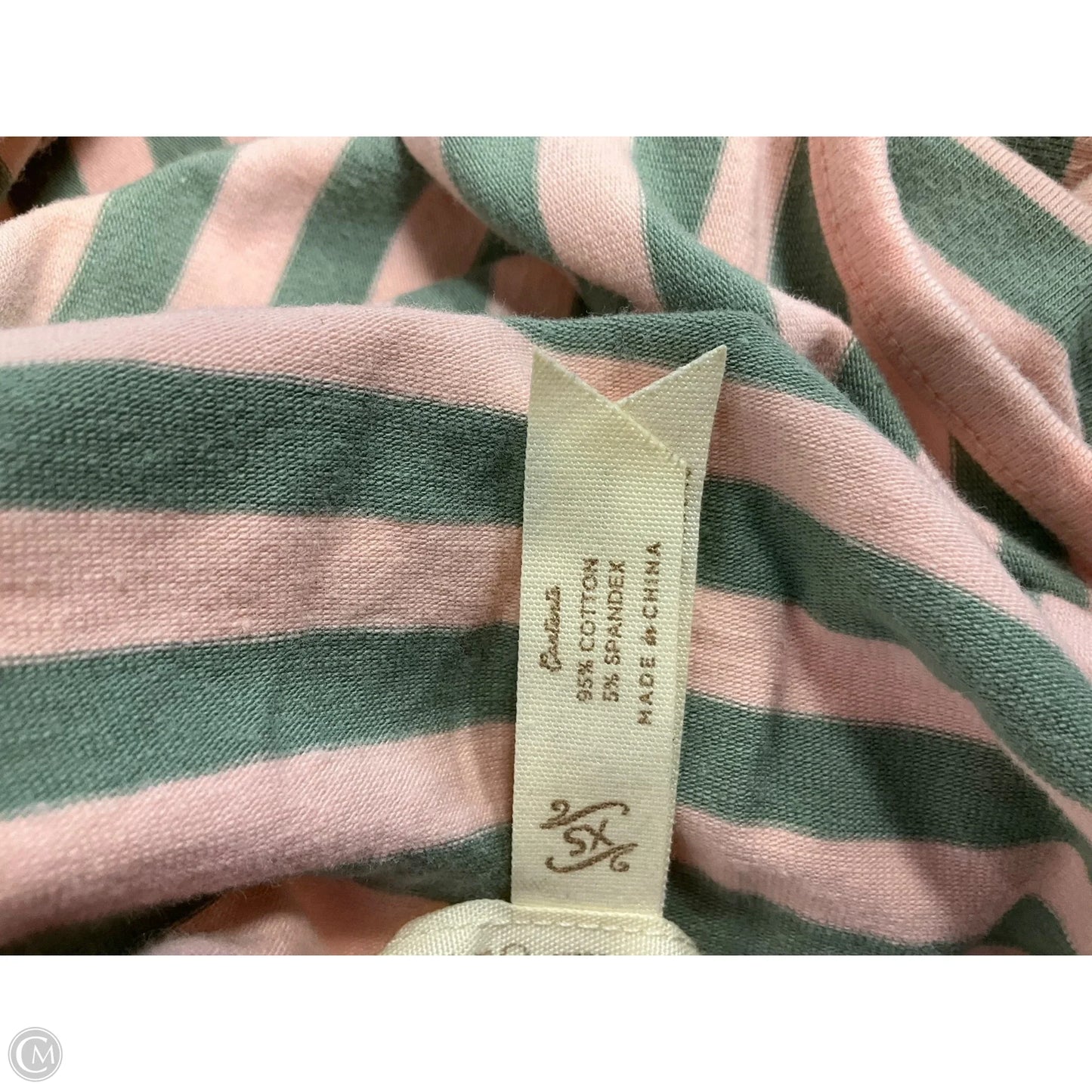 Top Long Sleeve By Matilda Jane In Green & Pink, Size: Xs