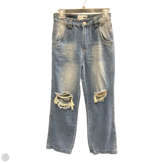 Jeans Straight By Fashion Nova In Blue, Size: 0