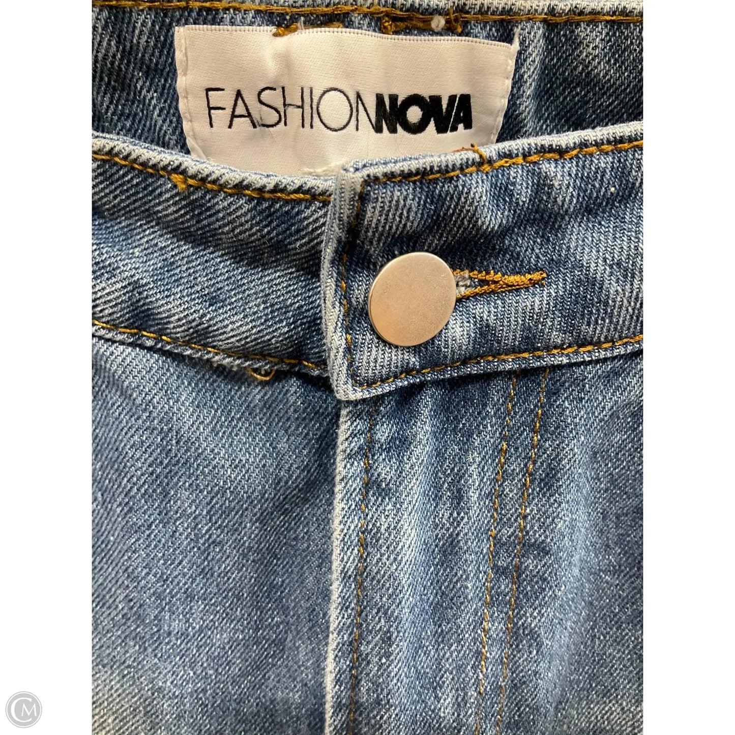 Jeans Straight By Fashion Nova In Blue, Size: 0