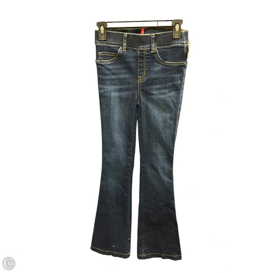 Jeans Boot Cut By Spanx In Blue Denim, Size: Xs
