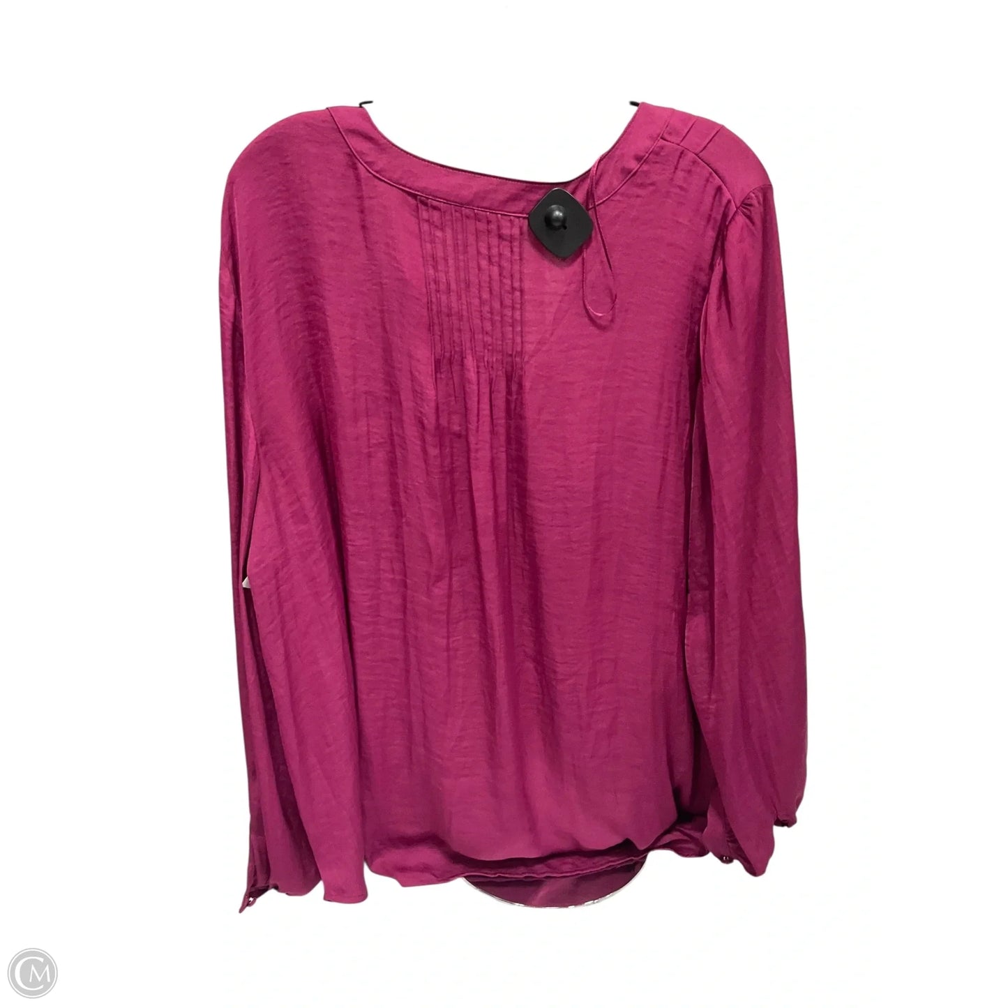 Top 3/4 Sleeve By Nine West Apparel In Purple, Size: 2x