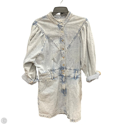 Dress Casual Midi By Mng In Blue, Size: S