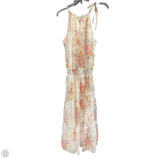 Dress Casual Maxi By Love Stitch In Floral Print, Size: M
