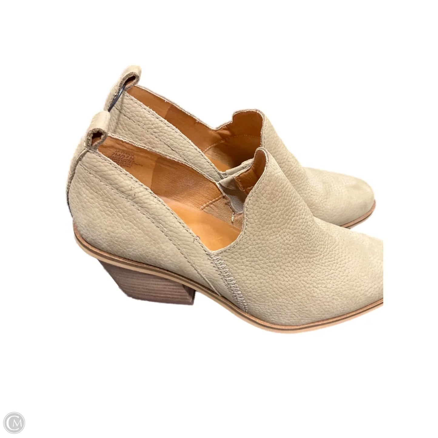 Shoes Heels Block By Lucky Brand In Tan, Size: 7