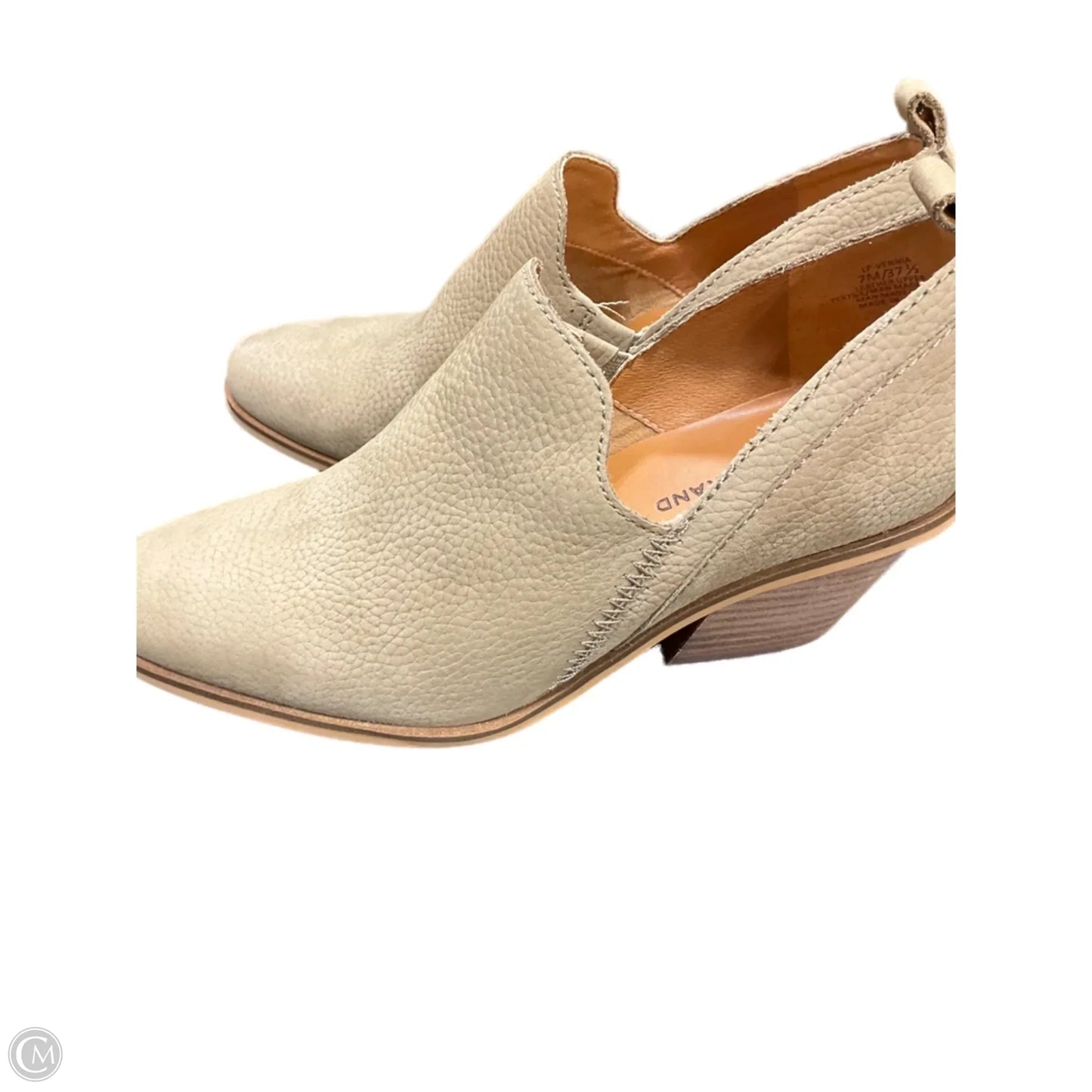 Shoes Heels Block By Lucky Brand In Tan, Size: 7