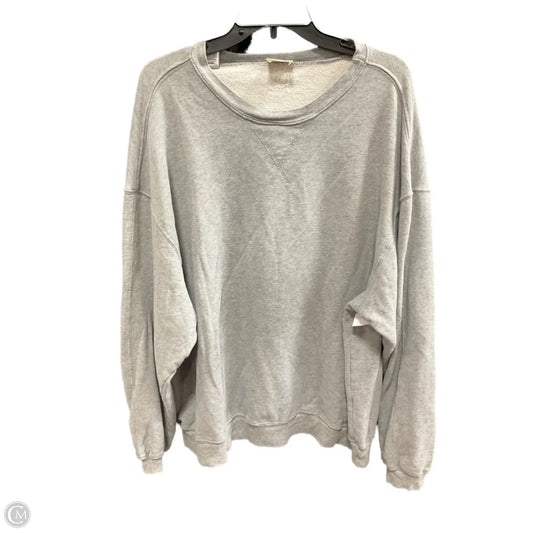 Sweatshirt Crewneck By We The Free In Grey, Size: Xl