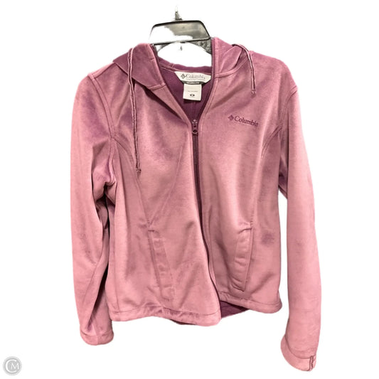 Jacket Fleece By Columbia In Purple, Size: M