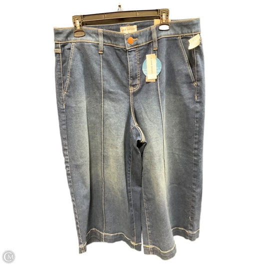 Jeans Cropped By Lane Bryant In Blue, Size: 14