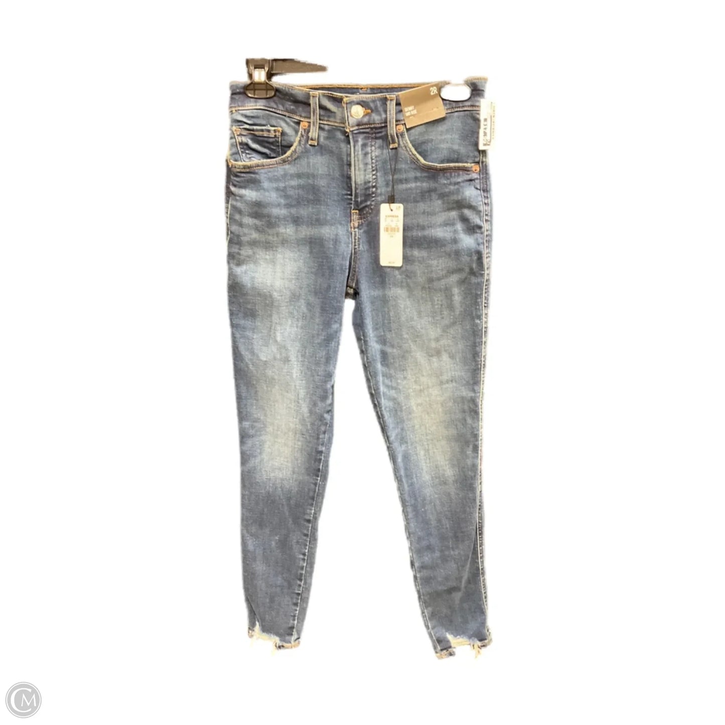 Jeans Skinny By Express In Blue, Size: 2