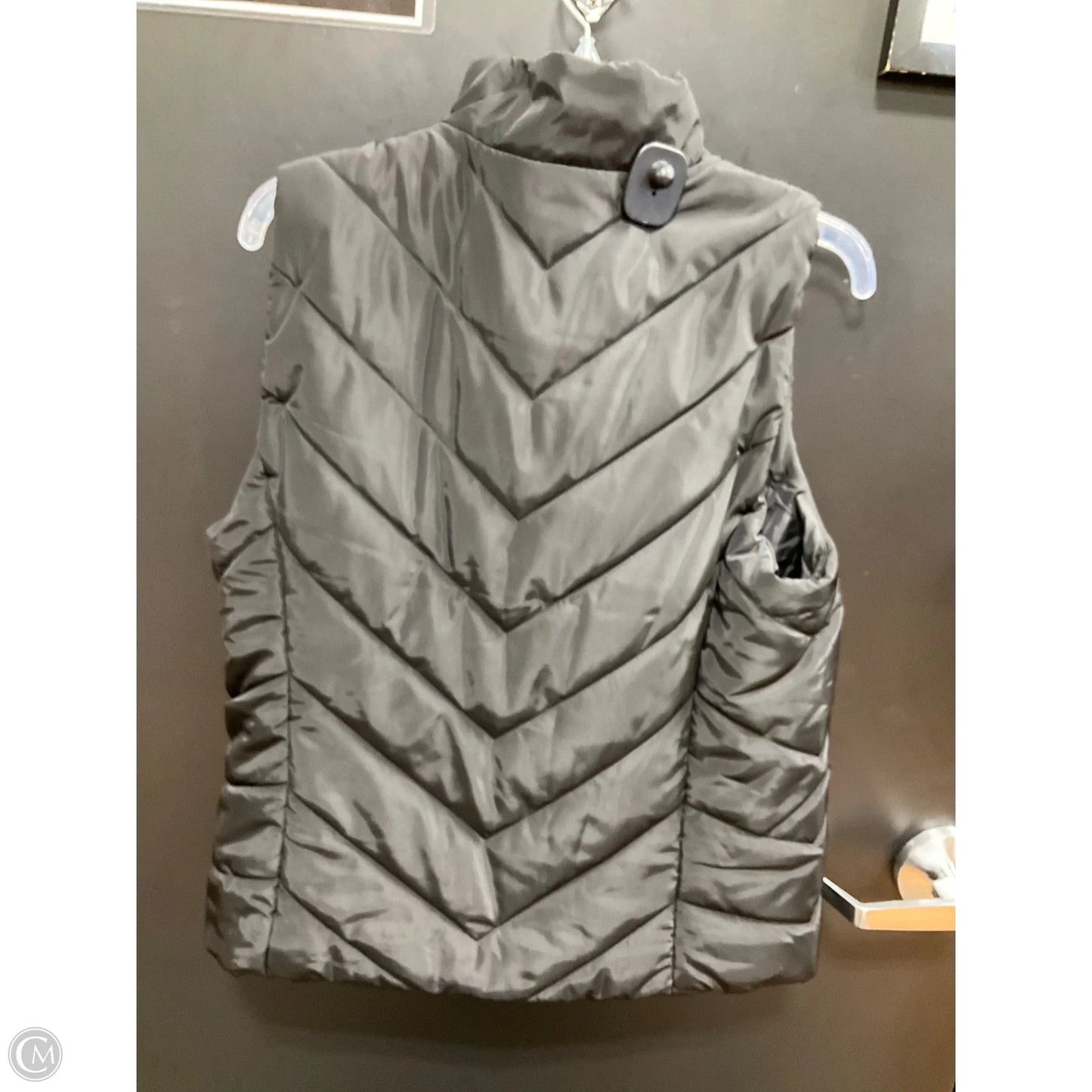 Vest Puffer & Quilted By Michael By Michael Kors In Black, Size: L