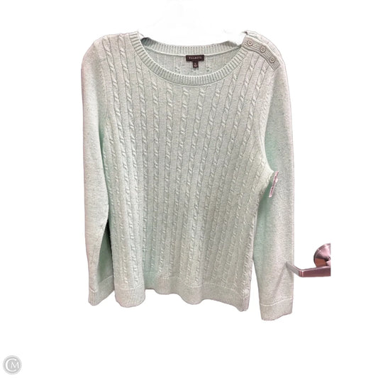 Sweater By Talbots In Green, Size: L