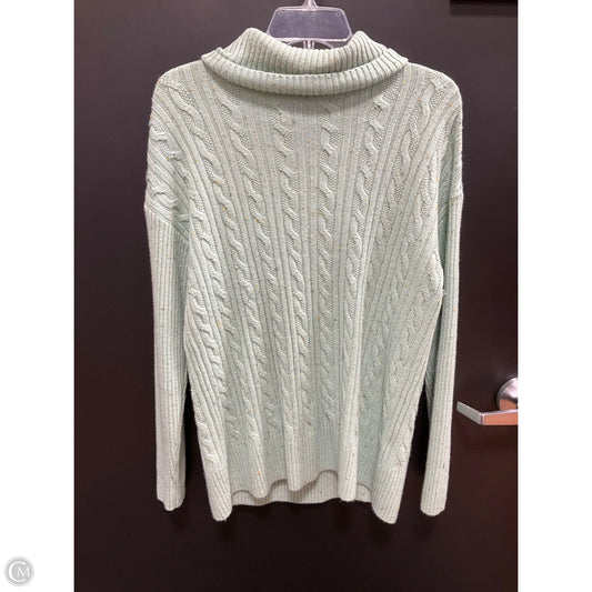 Sweater By Talbots In Green, Size: M
