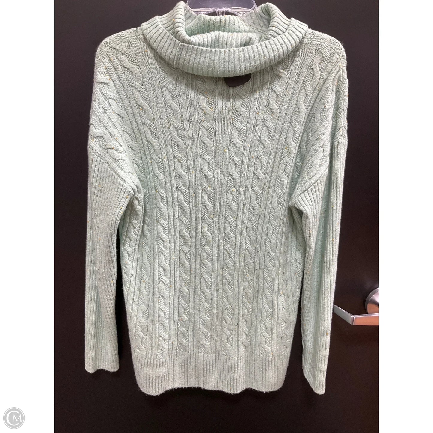 Sweater By Talbots In Green, Size: M